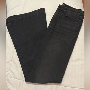 Buffalo black denim flare jeans